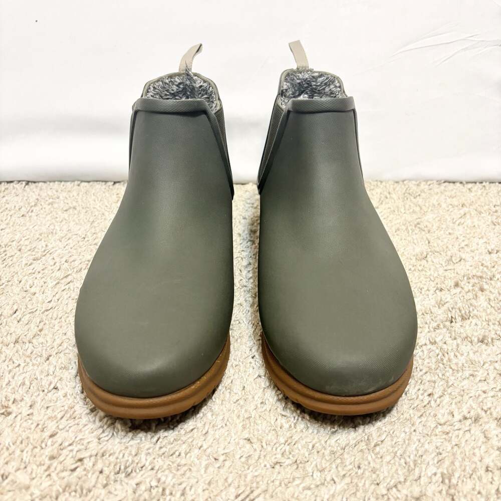 Bogs Sweetpea II Chelsea Women's Waterproof Rain Boots Size 9 Faux Fur Lining - Picture 4 of 8